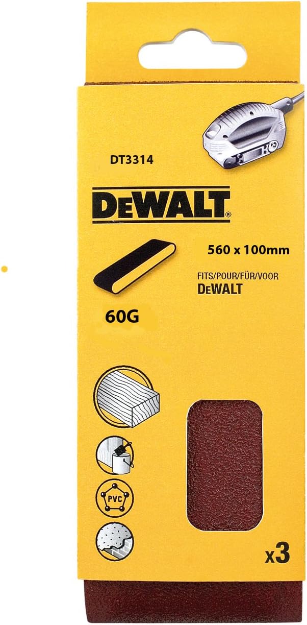 DeWalt DT3314-QZ - Banda de lija 60G