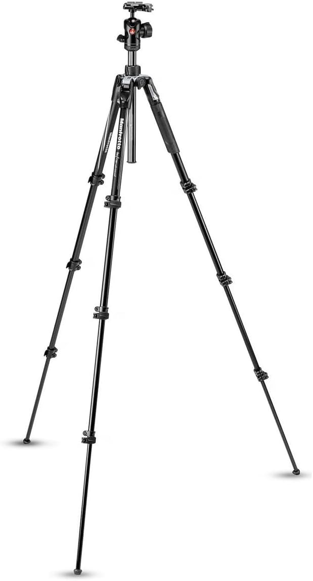 Manfrotto Befree Advanced Stativ mit Hebelverschluss, Reisestativ Kit mit Kugelkopf, tragbar und kom