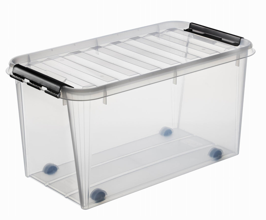 Orthex Clipbox Smart Store Classic 70, transparent mit Rollen 3530170