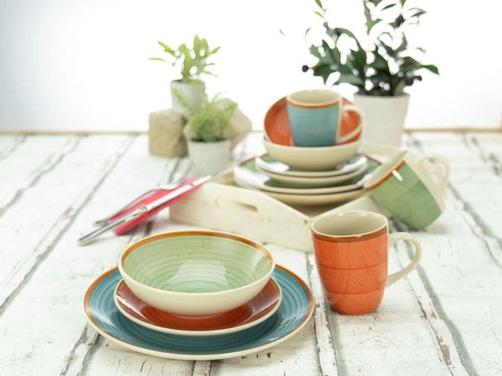 CreaTable, 22851, Serie COUNTRY, Geschirrset, Kombiservice 24