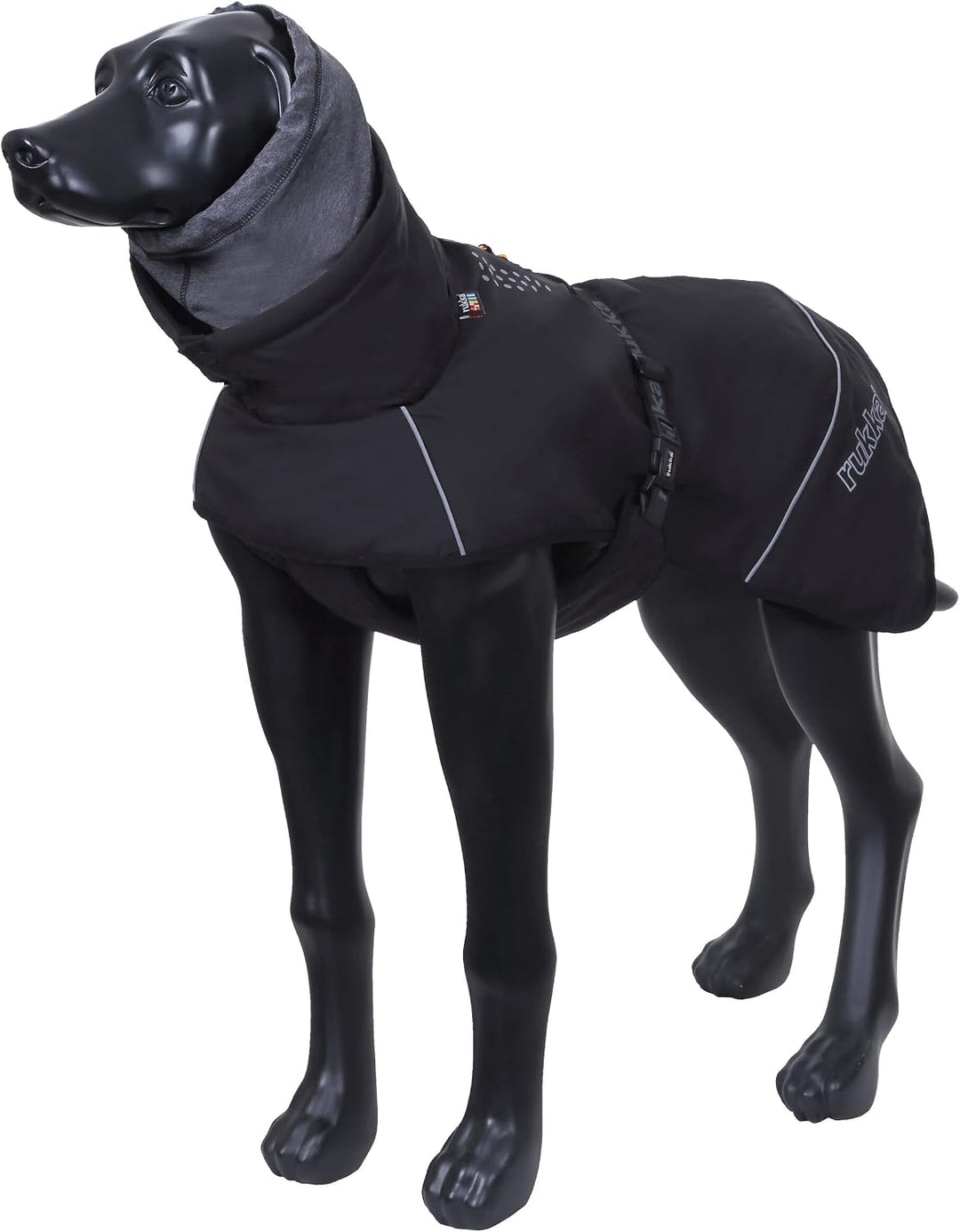 Rukka Pets Warmup Coat Mantel für Hunde Schwarz 40 40 Schwarz, 40 Schwarz