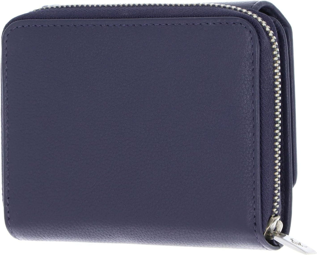 Golden Head Madrid Geldbörse RFID Leder 11,5 cm Blue, Blue