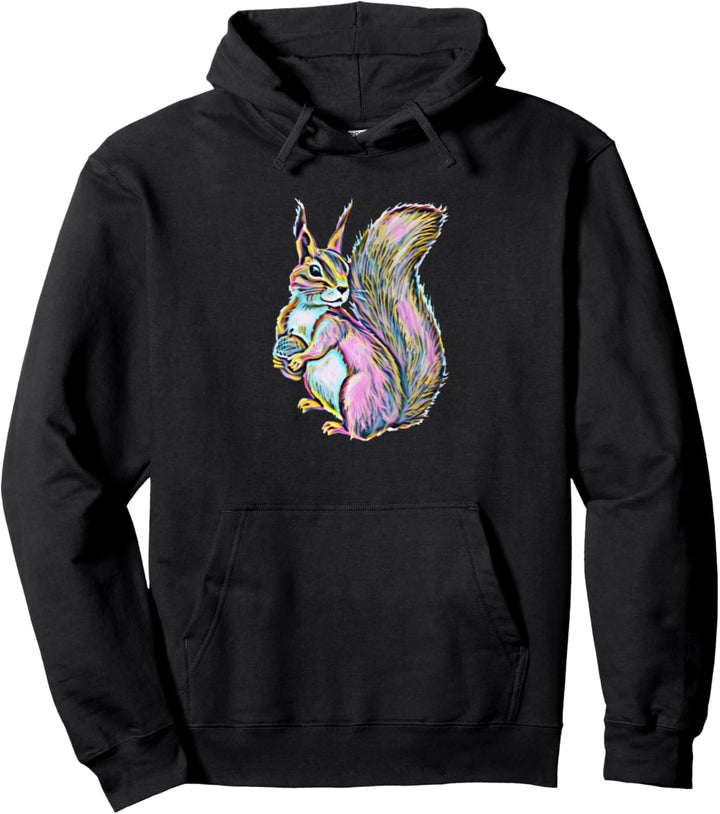 Eichhörnchen Motiv Streifenhörnchen Pullover Hoodie
