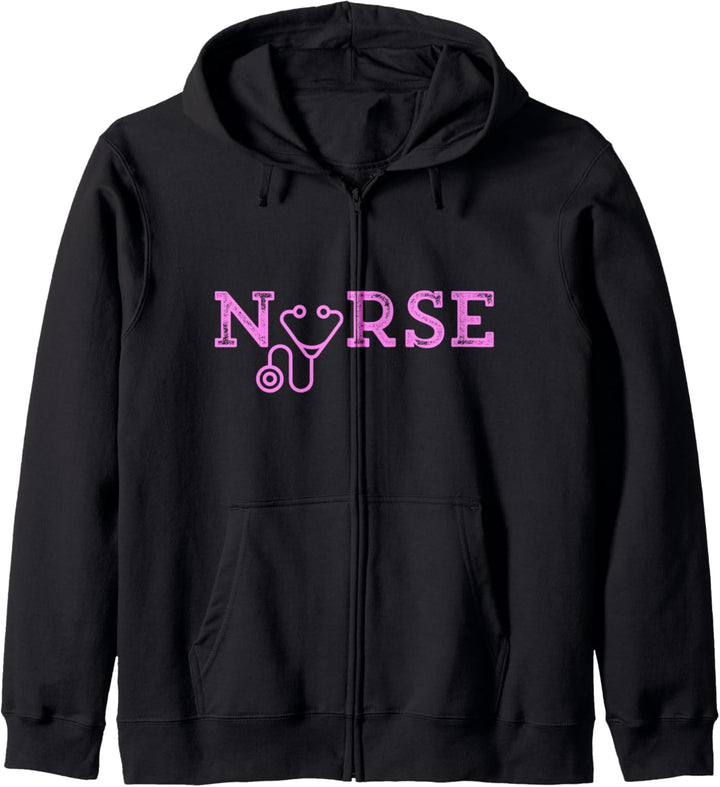 Nurse Gift Stethoscope Kapuzenjacke