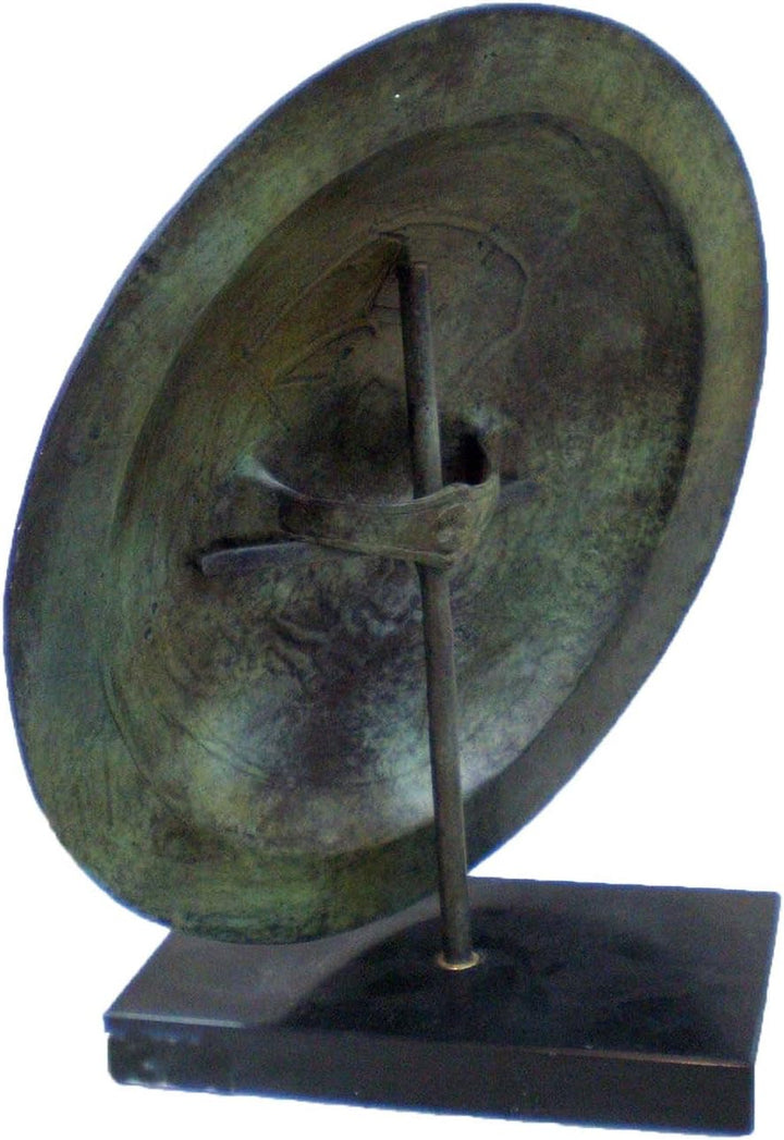 Hand Made Bronzeschild – Eule von Athen – Göttin Athena Symbol – Antik-Stil – Unikat
