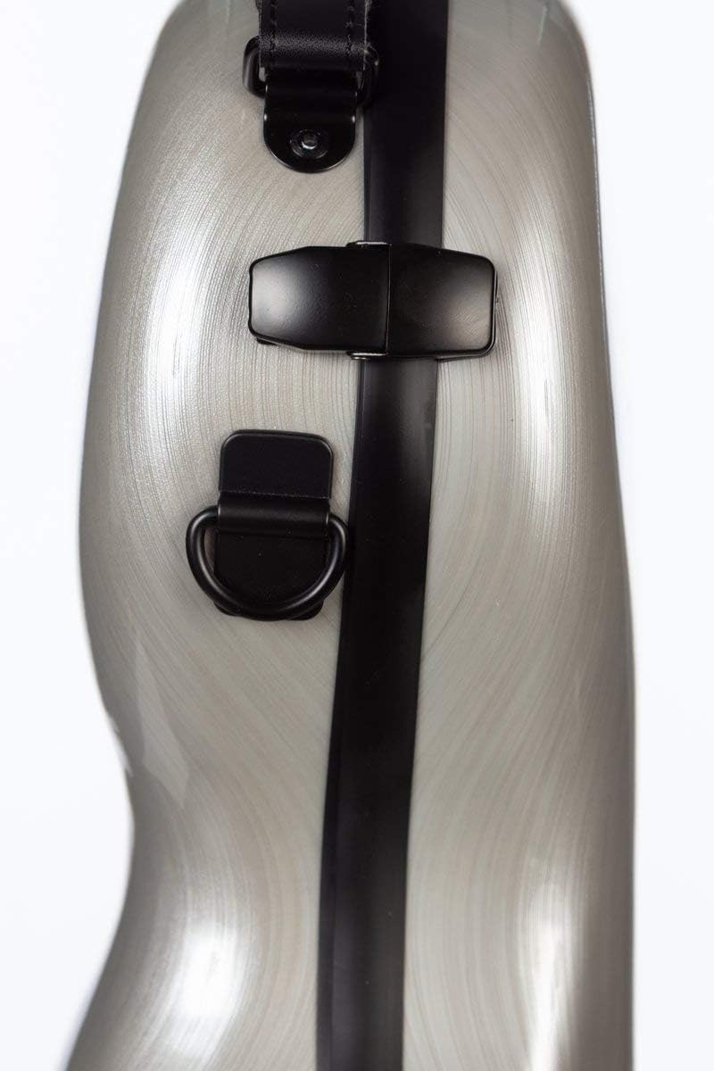 Geigenkoffer Glasfaser Steel Effect 4/4 silver M-Case