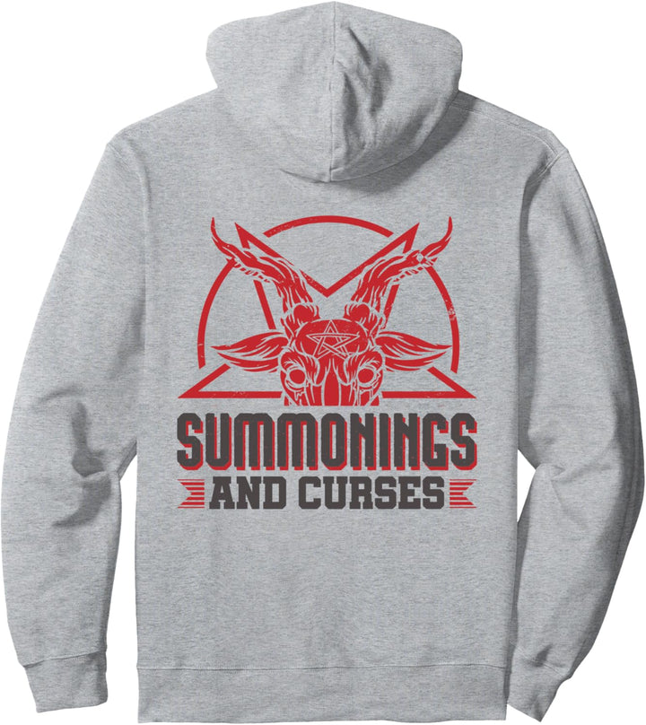 Satanismus Goth Hail Satan Summonings wh Pullover Hoodie