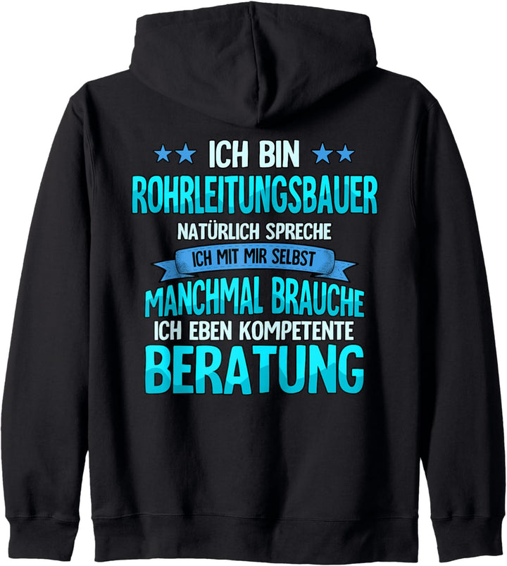 Rohrleitungsbauer Kapuzenjacke