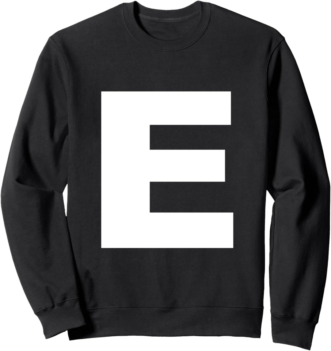 letter E alphabet letters SPELL IT OUT Sweatshirt