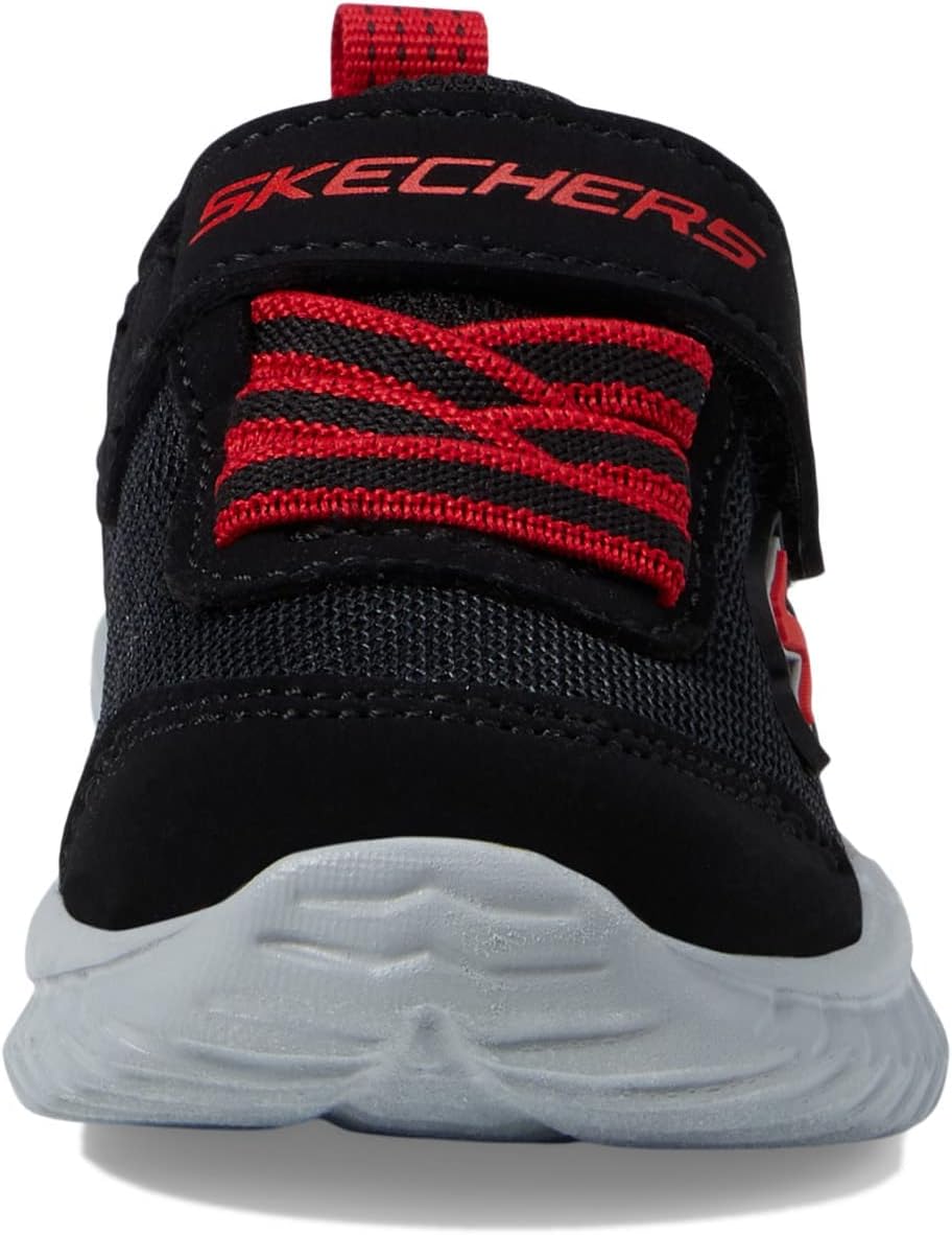 Skechers Jungen Nitro Sprint Sneaker 24 EU Schwarz, 24 EU Schwarz