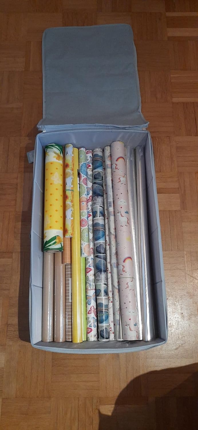 100 * 43 * 18cm Boden Schuhe Lagerung Organizer Behälter mit Deckel, staubdicht und atmungsaktiv, st