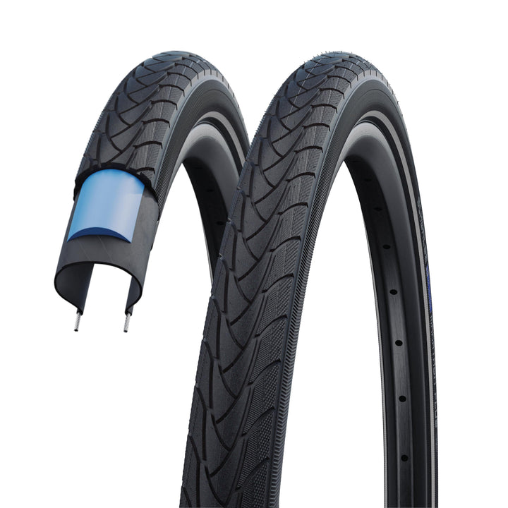 Schwalbe Art: Uni Marathon Plus steif Fahrradreifen MARATHON PLUS Perf, SmartGuard, TwinSkin 40-635