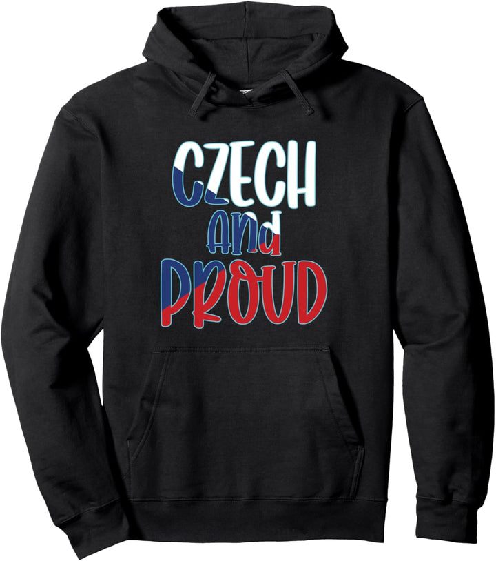 Tschechisch und Stolz - Tschechische Republik Flagge Stolz Pullover Hoodie
