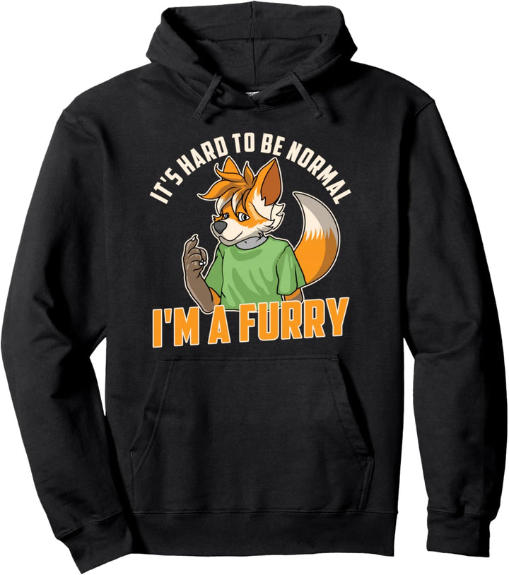 Furry Fandom Fursuit - Furries Fursona Furry Fandom Pullover Hoodie