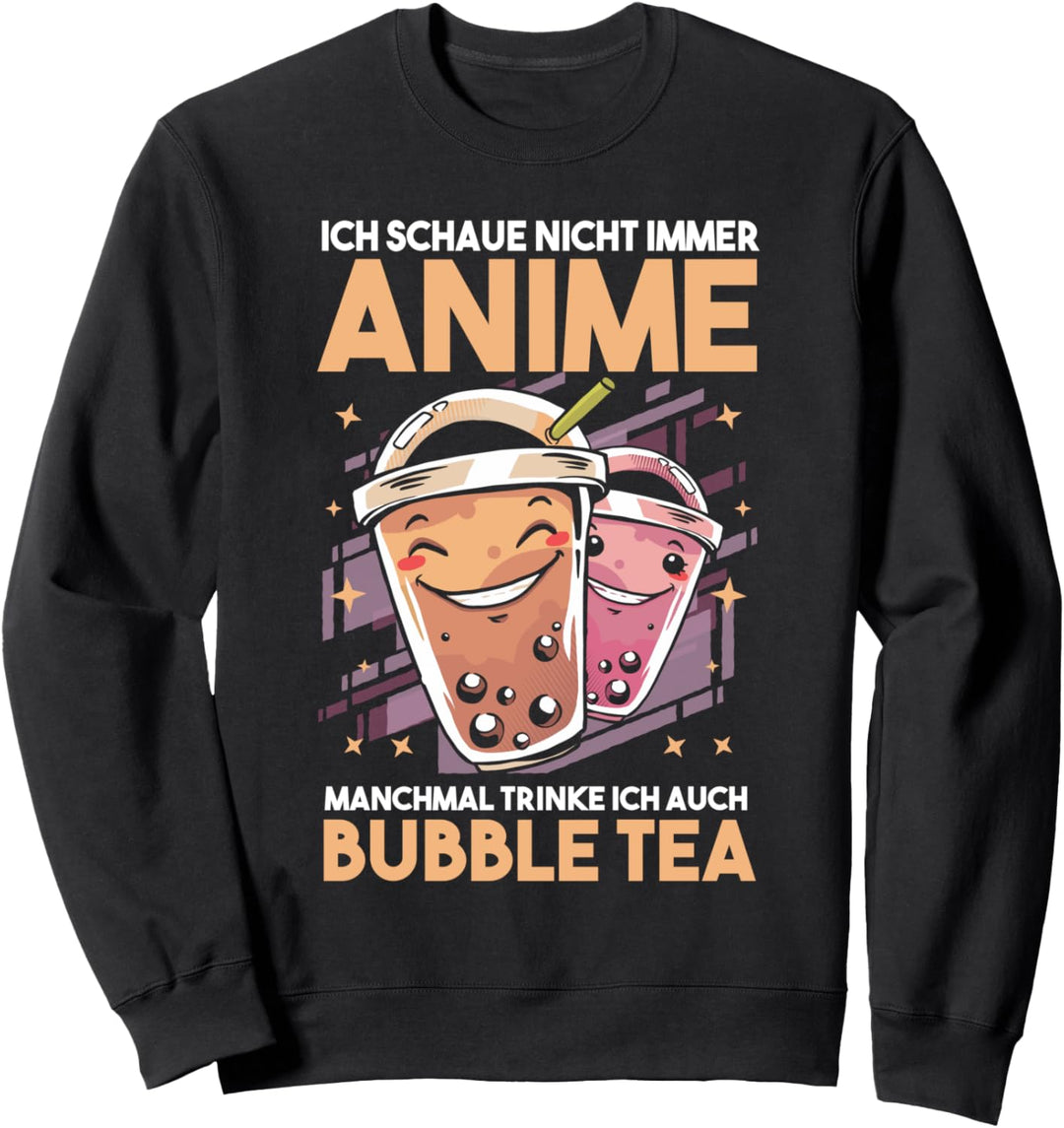 Anime Bubble Tea Merchandise Sweatshirt