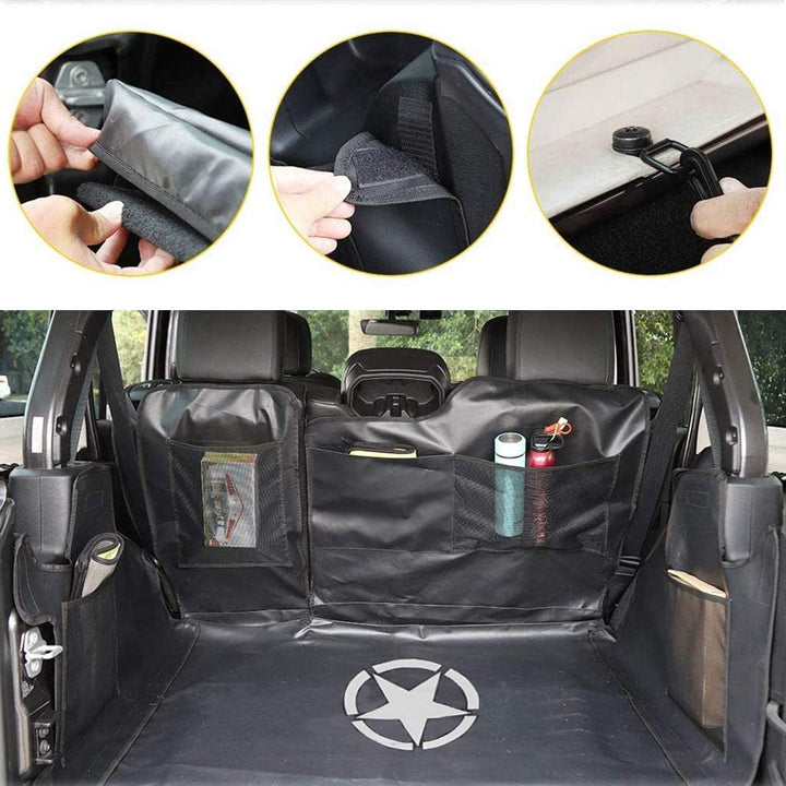 psler ® Kofferraumabdeckung Lagerung für Wrangler JK 2007-2017 and für Wrangler JL 2018-2023 For JK