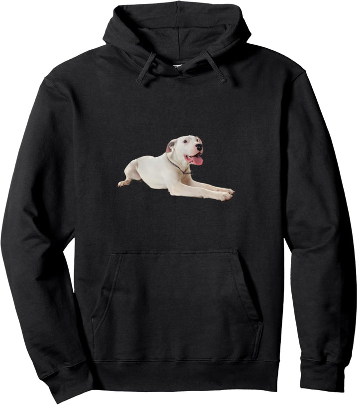 Niedlicher Dogo Argentino Pullover Hoodie