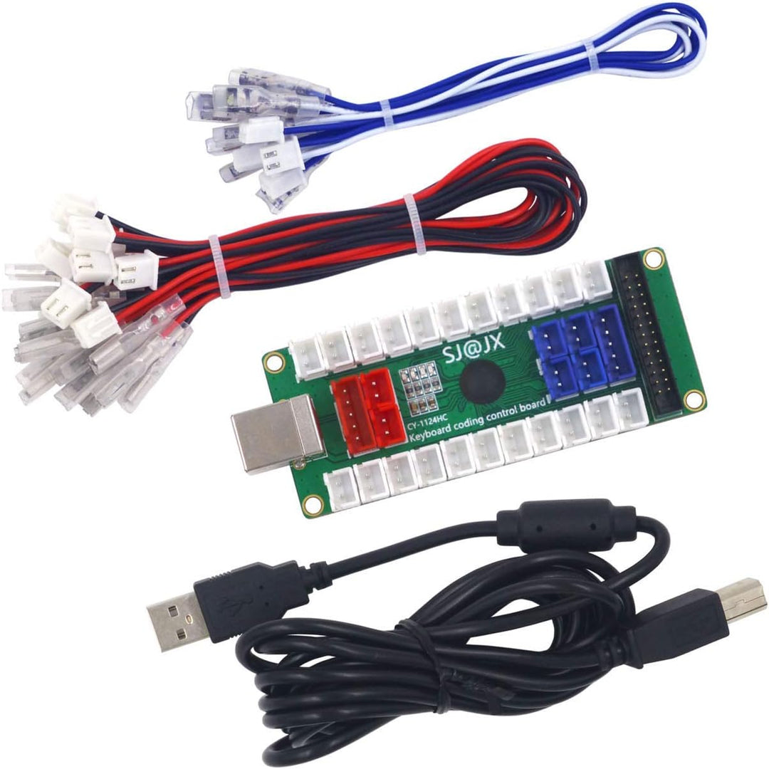 Development Keyboard Encoder Board Game Controller DIY LED Keyboard Development Board Media Music US
