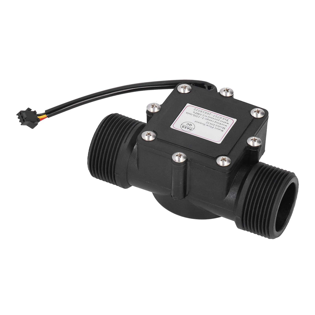 Wasserdurchflusssensor YF-DN32 G1.25in Brauchwasserdurchflussmesser, Rohrwasserdurchflussmesserzähle