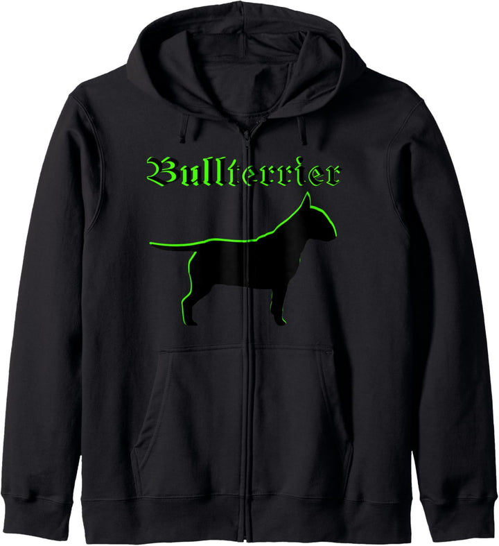 Bullterrier Sweatshirt Kapuzenjacke