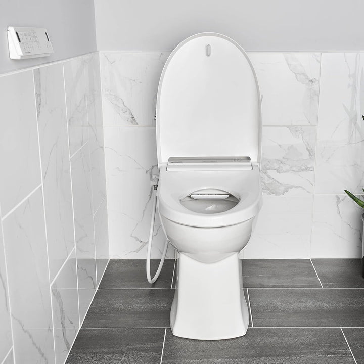 American Standard 8018A60GRC-020 Advanced Clean 3.0 SpaLet Sitz mit Fernbedienung, weiss