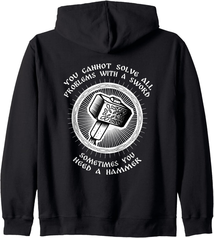 Wikinger Valhalla | Thor | Odin | VIKINGS Ragnar Kapuzenjacke