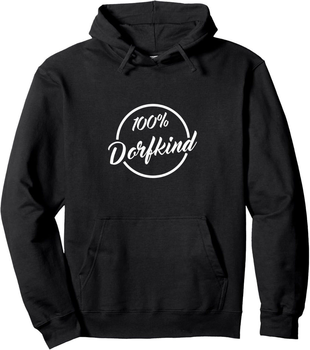 Dorfkind 100% &amp; Stolz drauf Landwirt Dorfkinder Bauernhof Pullover Hoodie