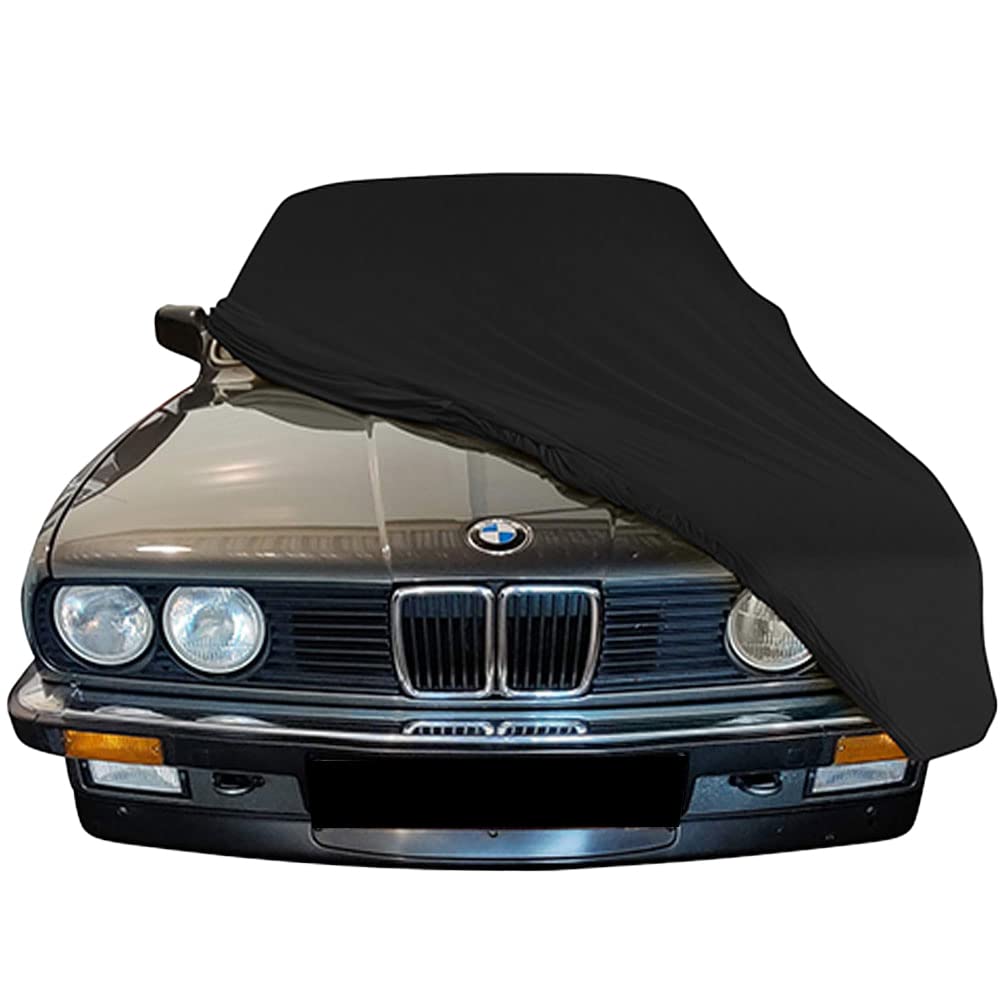 Indoor Autoabdeckung kompatibel mit BMW 3-Series Cabrio (E30) SUPER Soft Stretch