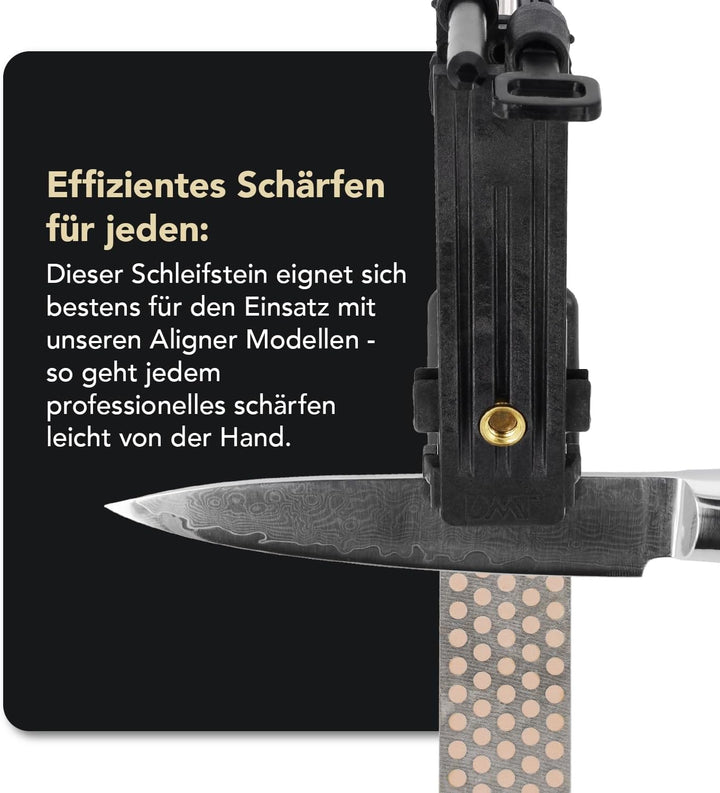 DMT Diamond Whetstone™ Diamant Mini-Schleifstein 4" (10 cm) Extra-Extrafein | Kompakter Wetzstein fü