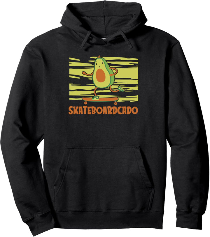 Skateboarder Halfpipe Skater - Skateboard Pullover Hoodie