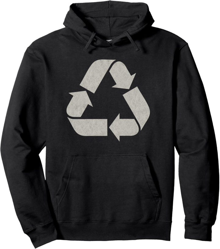Trendy Recycle Sign Pullover Hoodie