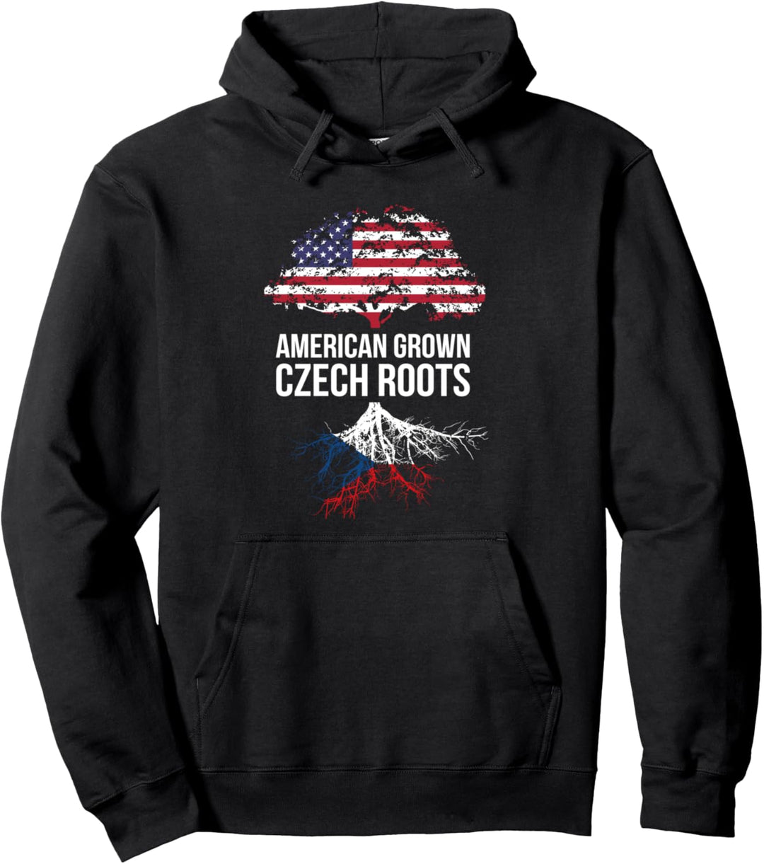 American Grown Czech Roots Pullover Hoodie