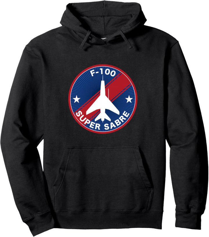 F-100 Super Sabre Patch Pullover Hoodie
