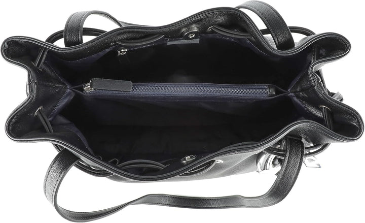 Gerry Weber - Handtasche für Damen, geräumiger Shopper für Frauen, Schwarz Farbe:schwarz / Material: