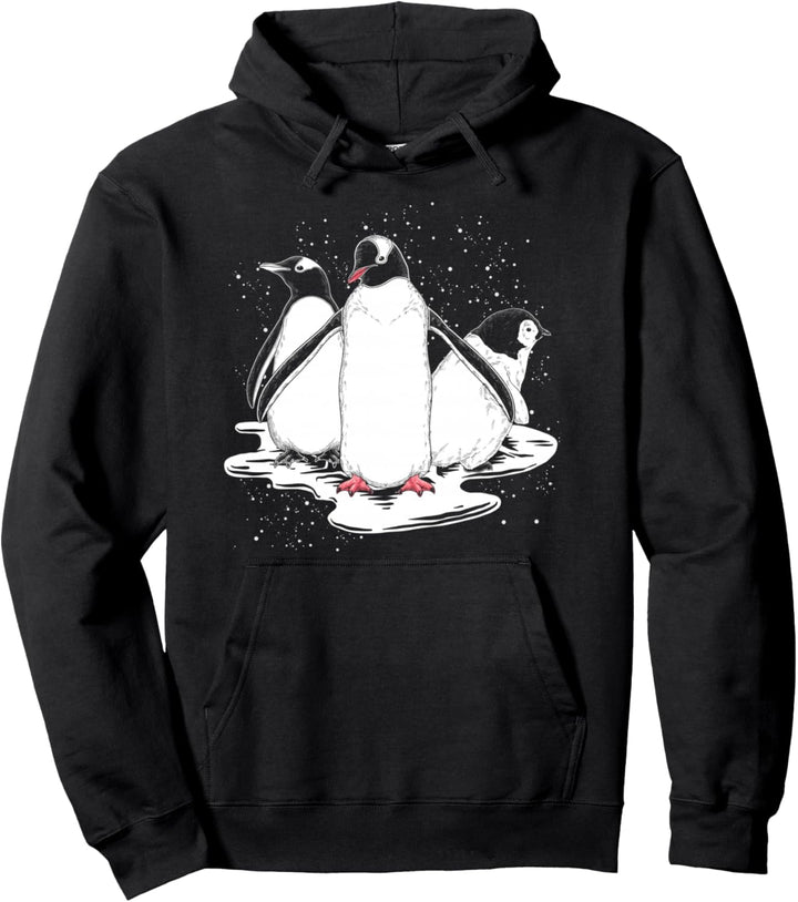 Zoo Tier Geschenk Pinguin Pullover Hoodie