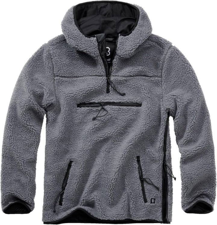 Brandit Teddyfleece Worker Pullover 7XL Anthrazit, 7XL Anthrazit