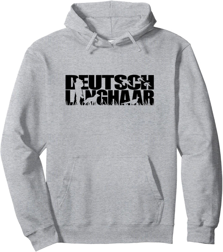Deutsch Langhaar Hunde Jagdhund Jäger Jagdhunde Pullover Hoodie