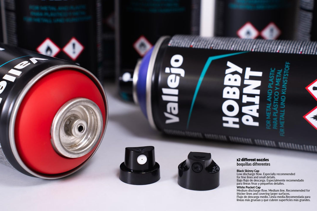 Vallejo AV28012 Spray Vallejo Nero (400Ml)