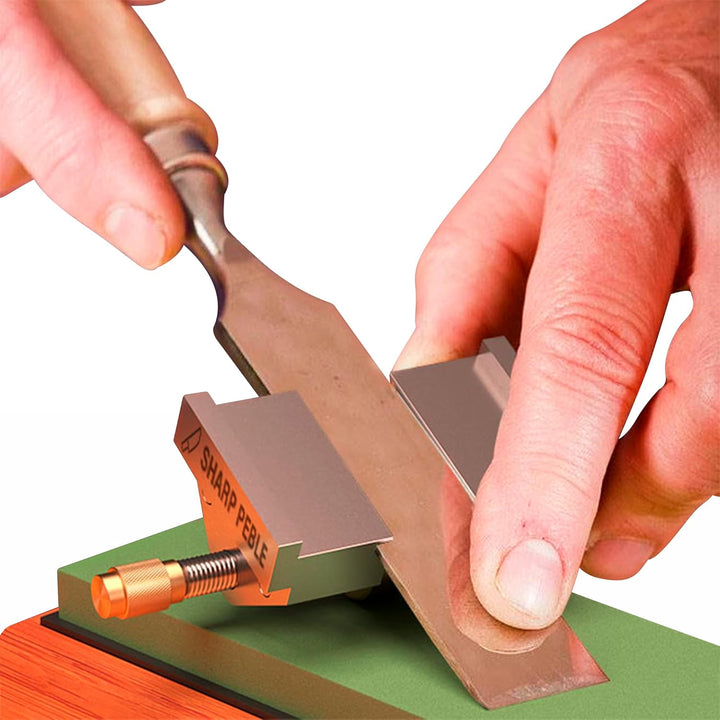 Sharp Pebble Honing Guide – Meissel-Schärfvorrichtung für Meissel und Hobel, passend für Meissel 1/8