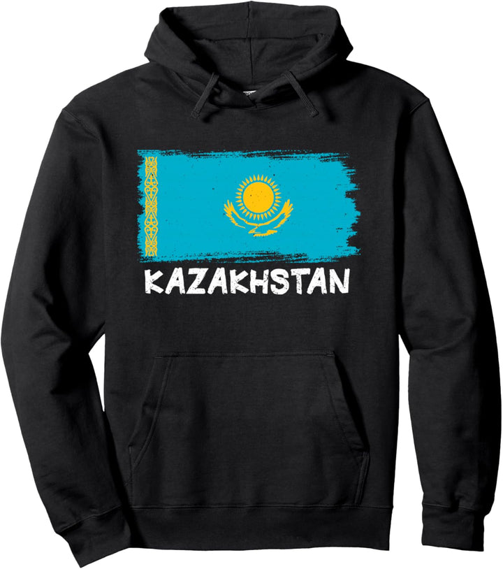 Kasachstan Pullover Hoodie