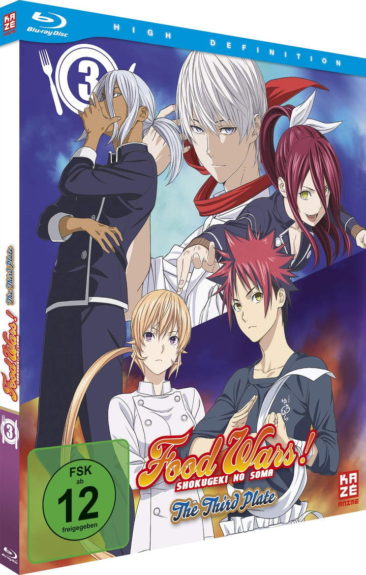 Food Wars! The Third Plate - Staffel 3 - Vol.3 - [Blu-ray], Blu-ray