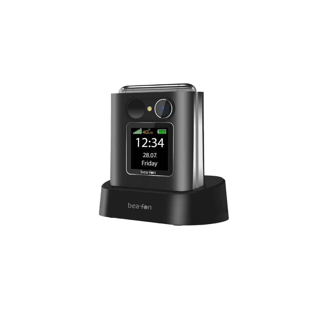 Beafon, Fold10 LTE, Klapphandy, SOS Notruftaste, XL Farbinnendisplay2,2 (5,58cm), XL Farbaussendispa