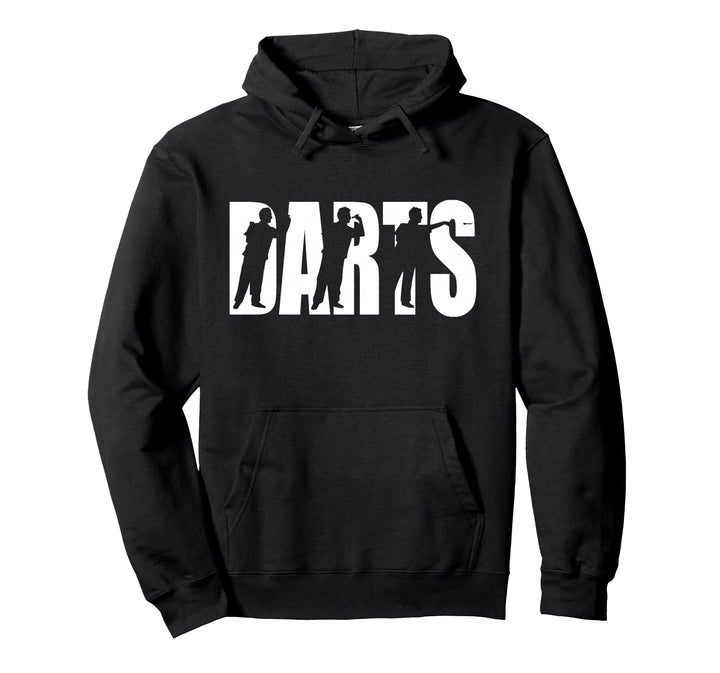 Darts Dart Zielen Werfen Dartspieler Dartscheibe Darten Pullover Hoodie