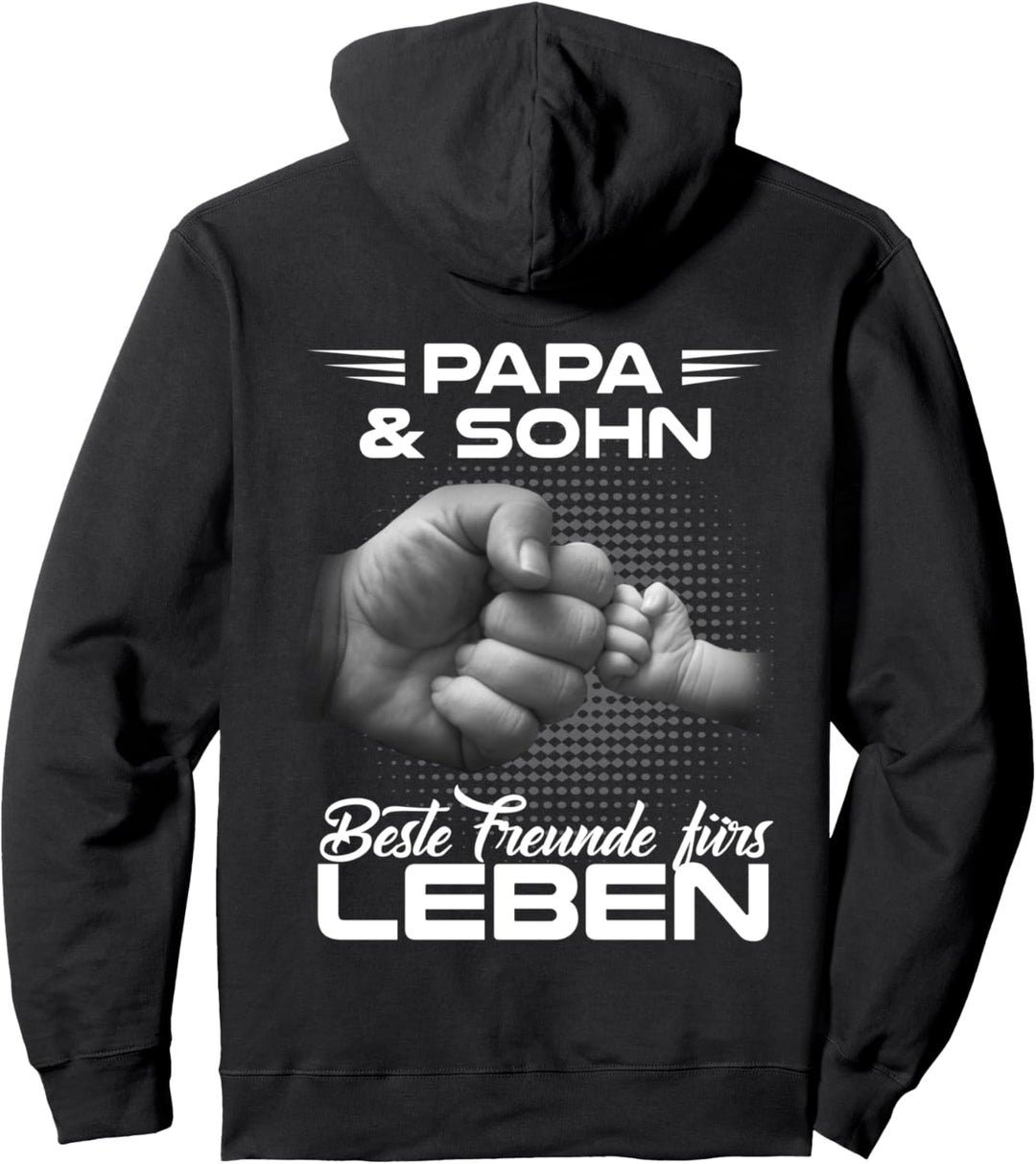 Papa &amp; Sohn Beste Freunde Fürs Leben Vatertag Partnerlook Pullover Hoodie