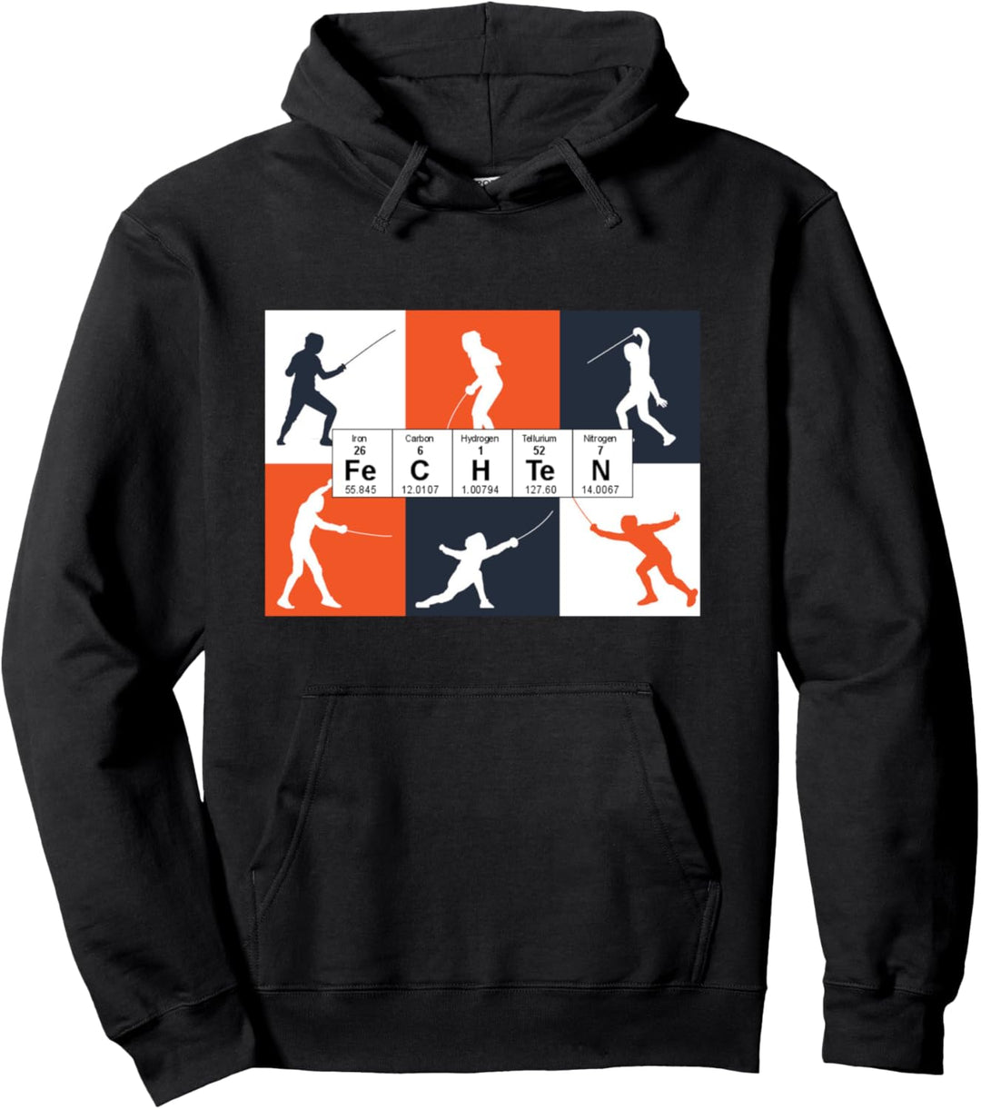 Sportfechten Fechter Fechten Pullover Hoodie