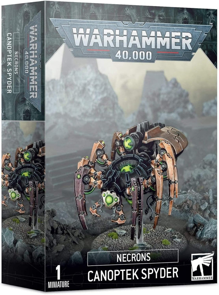 Warhammer +40k+-+Necron + Canoptek + Spyder
