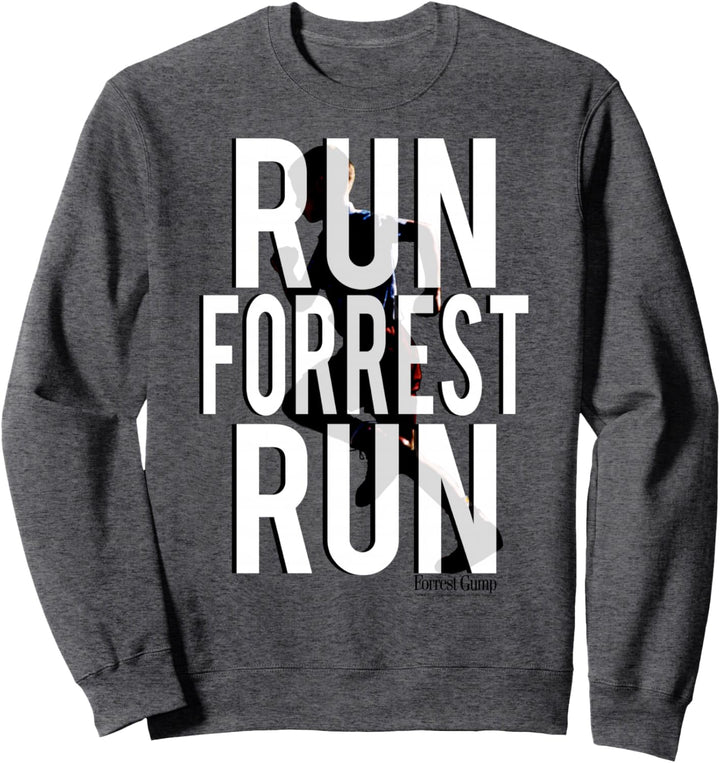 Forrest Gump Run Forrest Run Silhouette Sweatshirt