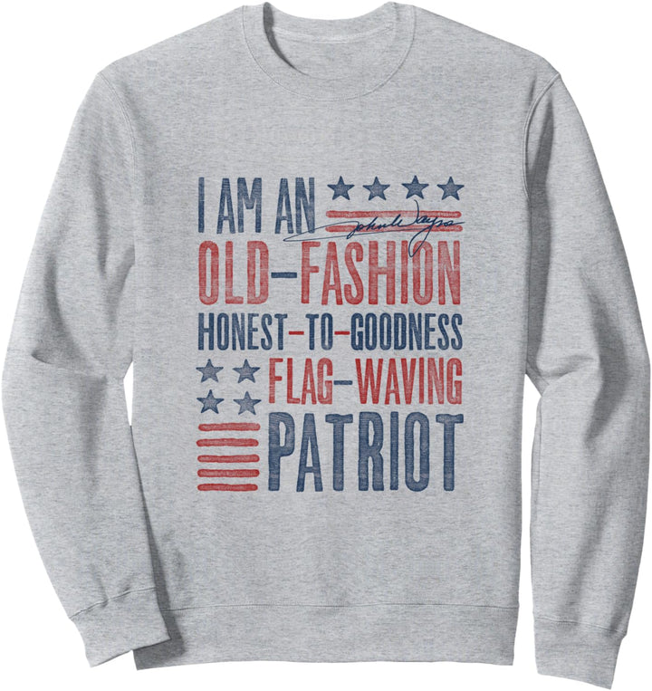 John Wayne ehrlicher Patriot Sweatshirt