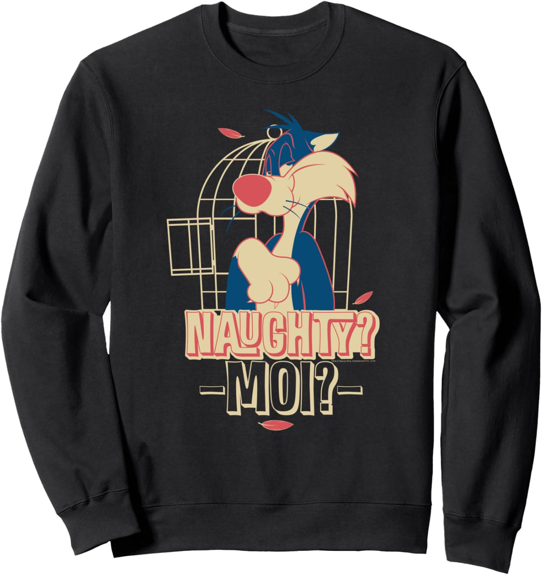 Looney Tunes Sylvester Naughty Moi? Sweatshirt