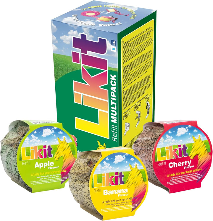 LIKIT Unisex Likit Multi - 3 Pack, Clear, Einheitsgrösse